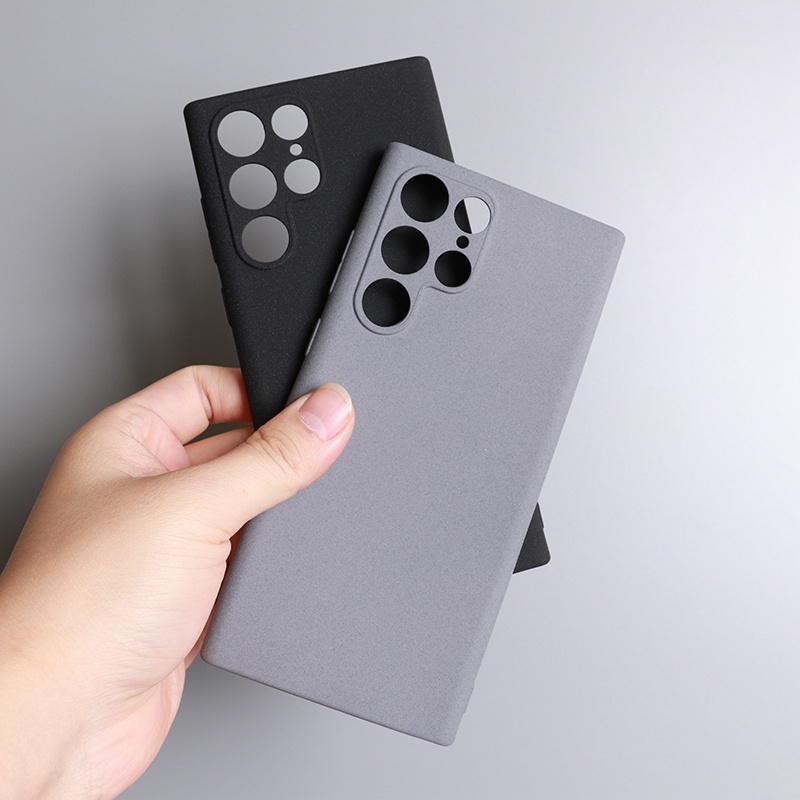 Ốp Điện Thoại Tpu Bề Mặt Nhám Cát Cho Samsung S22 S22Ultra S21 S22Plus S21+ Note20 Ultra