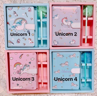 Combo sổ weekly planner + bút cục bông cute