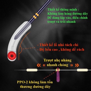 Chân cắm phao Silicon(Combo 20c)_3 size(2 màu)