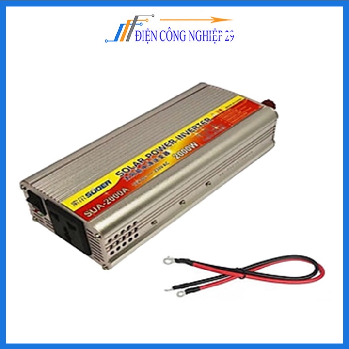 Kích điện solar SDA 12VDC lên 220VAC Sin Mô Phỏng