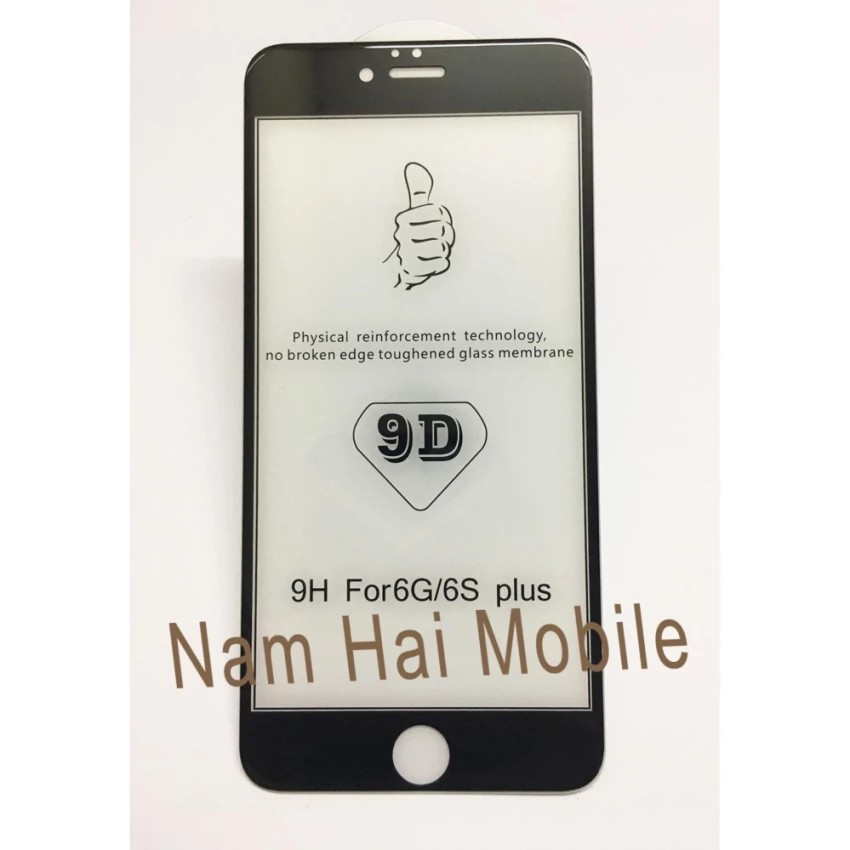 Kính cường lực Glass 9D cho Iphone 6 Plus / 6S Plus
