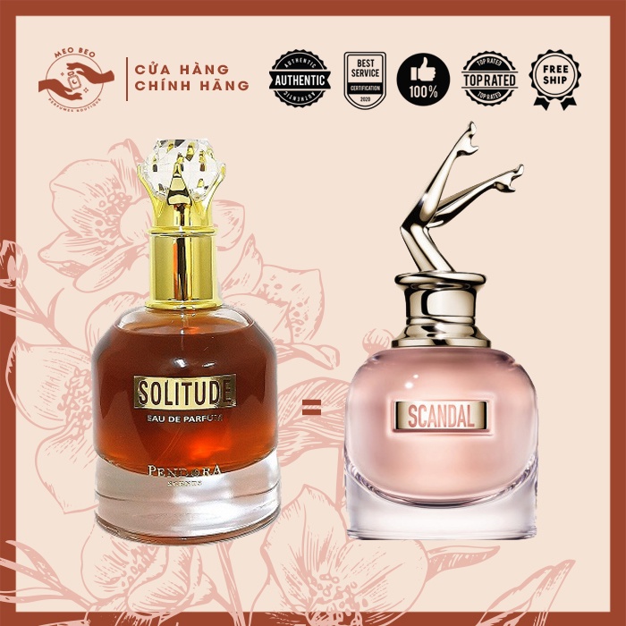 Nước hoa chiết nữ Solitude bản dupe Scandal EDP thơm lâu quyến rũ