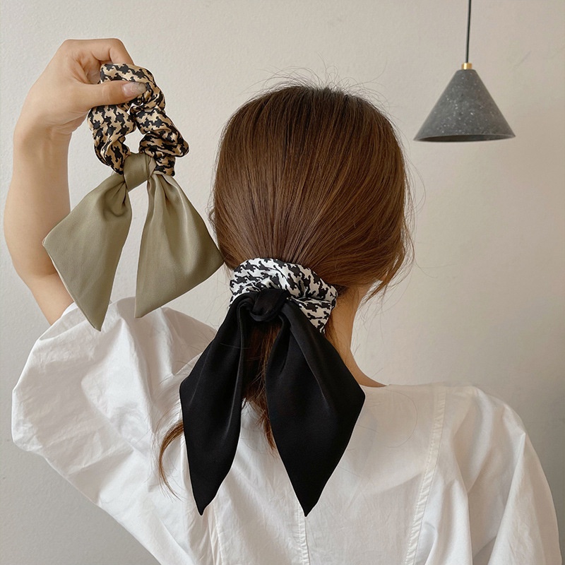 ✨Dây Buộc Tóc Đuôi Ngựa Bằng Lụa Chiffon Cỡ Lớn