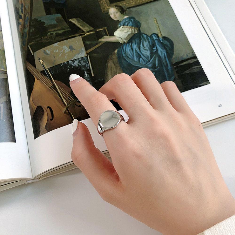 Nhẫn MXGOODS Điều Chỉnh Được Mới|Trang Sức Vòng Tròn Thời Trang Dành Cho Người Lớn