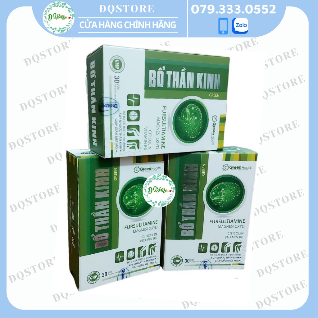 BỔ THẦN KINH GREEN HEALTH