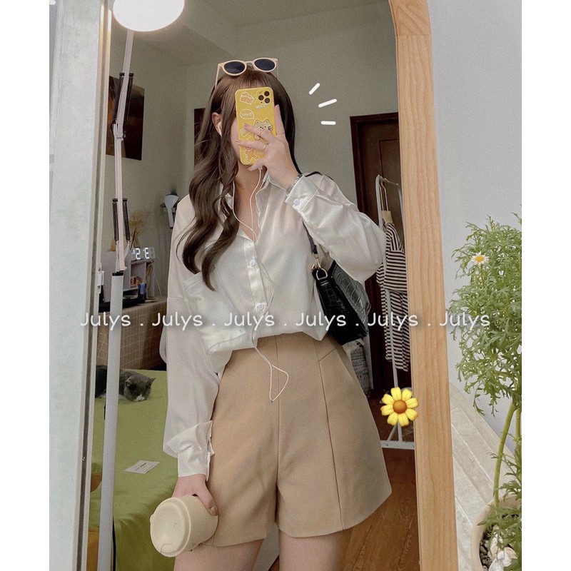 Quần short khoá kéo 3 màu