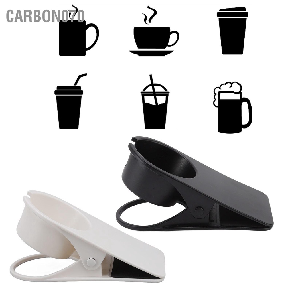 Kẹp giữ cốc nước để bàn - Giá để cốc gắn bàn có khe đa chức năng Chịu nhiệt cho văn phòng tại nhà
