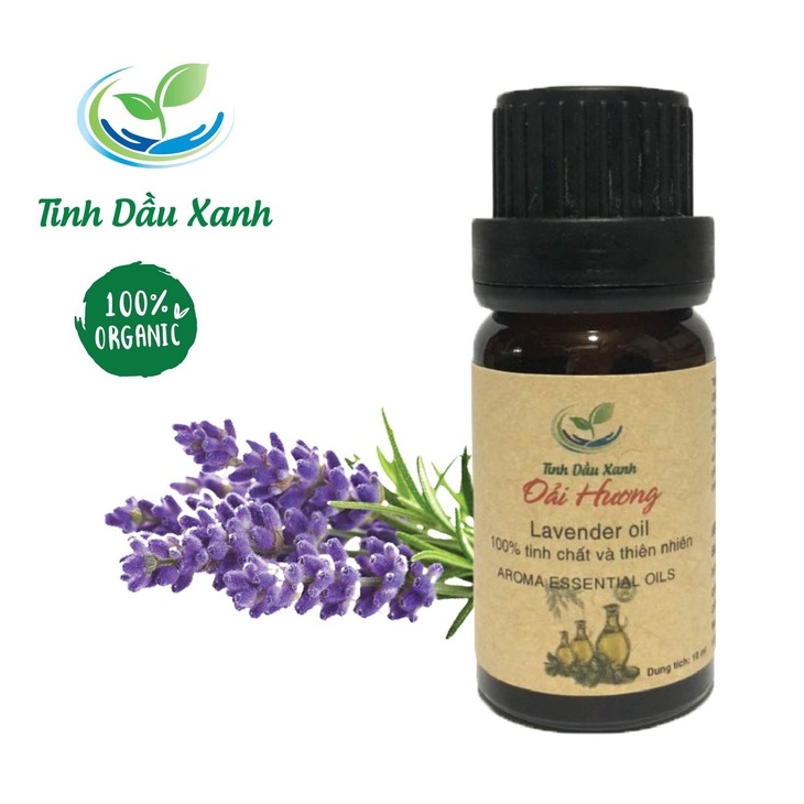 Tinh dầu oải hương Lavender tự nhiên nguyên chất 100% thiên nhiên (10ml-50ml)/ Tinh dầu viện Hàn Lâm