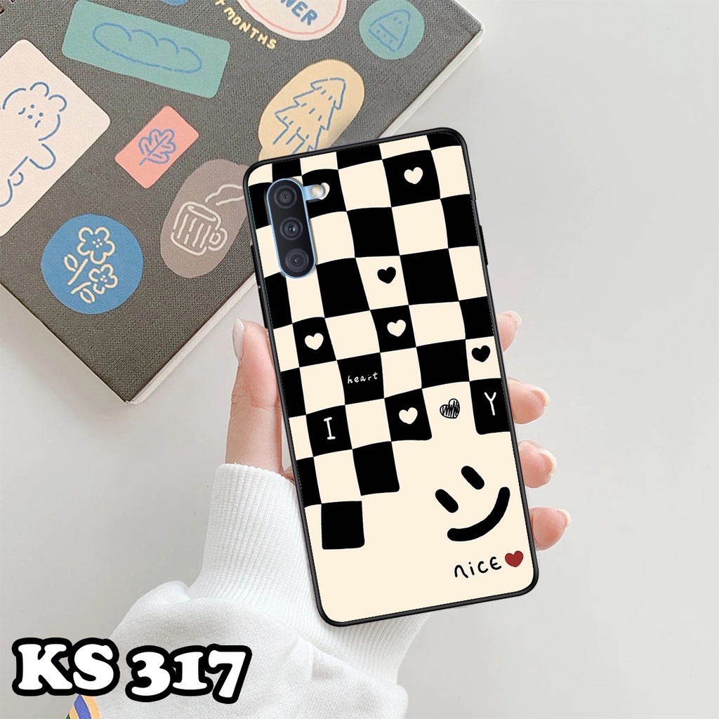 Ốp lưng Samsung A11 - Samsung M11 - Ốp in hình họa tiết caro - Chất liệu TPU siêu bền, sang trọng