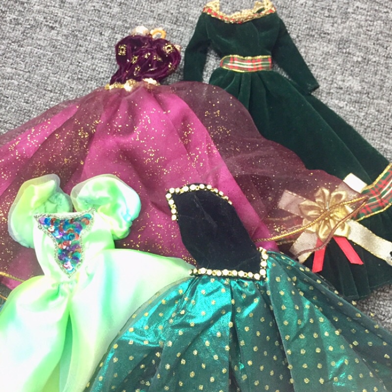 QAA7 -ĐẦM DẠ HỘI DÀNH CHO BÚP BÊ BARBIE