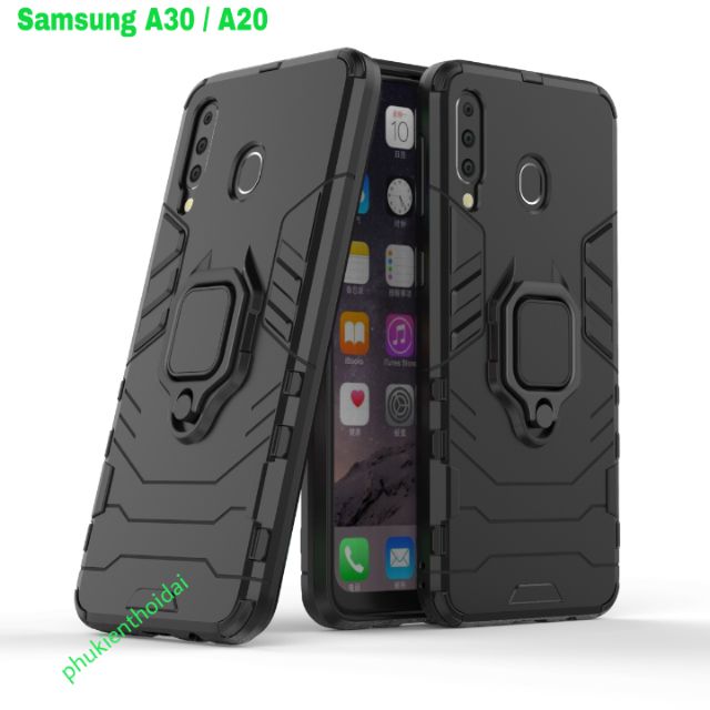 Ốp lưng Samsung Galaxy A30 / A20 / A20s chống sốc Iron Man Iring cao cấp siêu bền