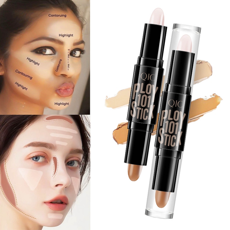 Thỏi Kem Che Tạo Khối và Bắt Sáng Qic Hai Đầu Lâu Trôi Làm Sáng Màu Da | BigBuy360 - bigbuy360.vn