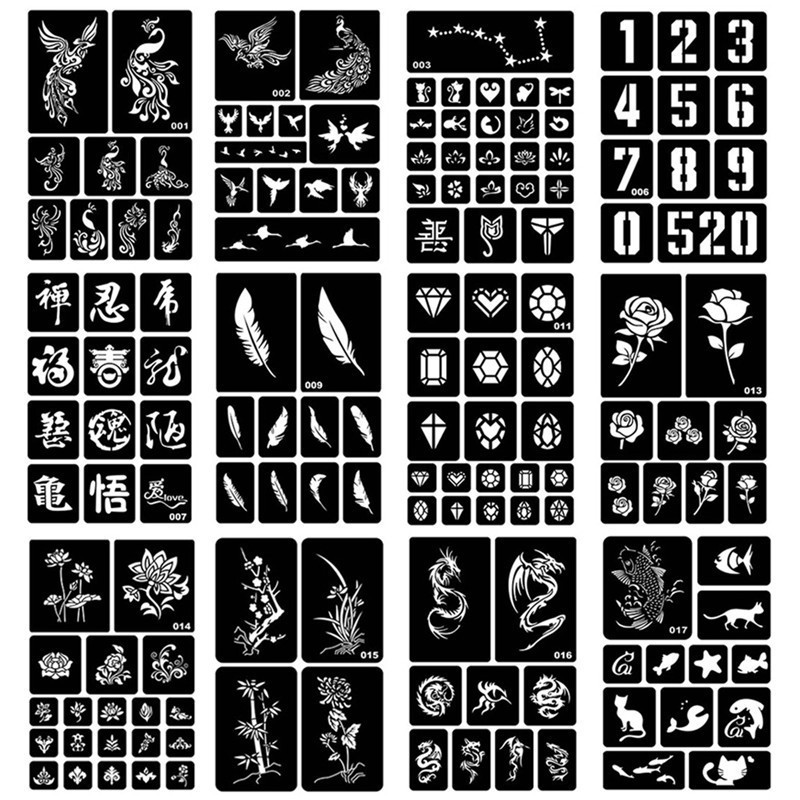Sỉ 20 tờ khuôn hình xăm