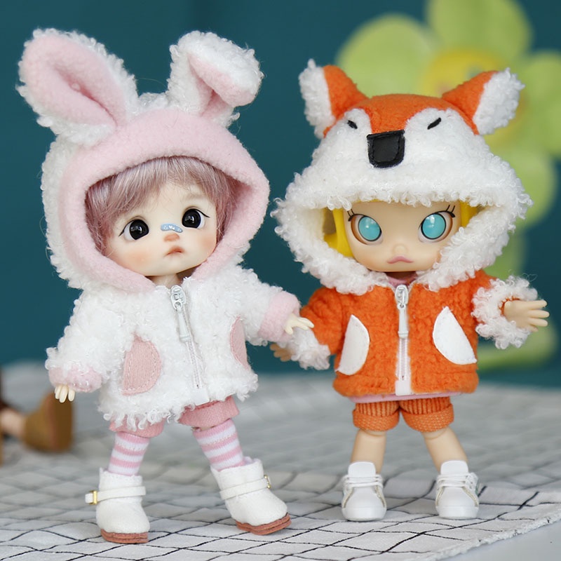 Mô Hình Nhân Vật OB11 Mặc Đồ Động Vật YMY Nendoroid Ymyobitsu11 1/12 BJD BODY9