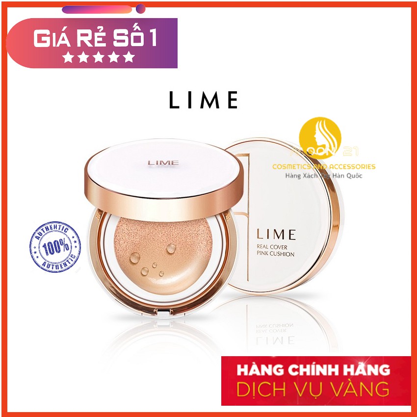 [Chính Hãng] Phấn nước LIME Cushion dành cho da dầu (vỏ trắng)