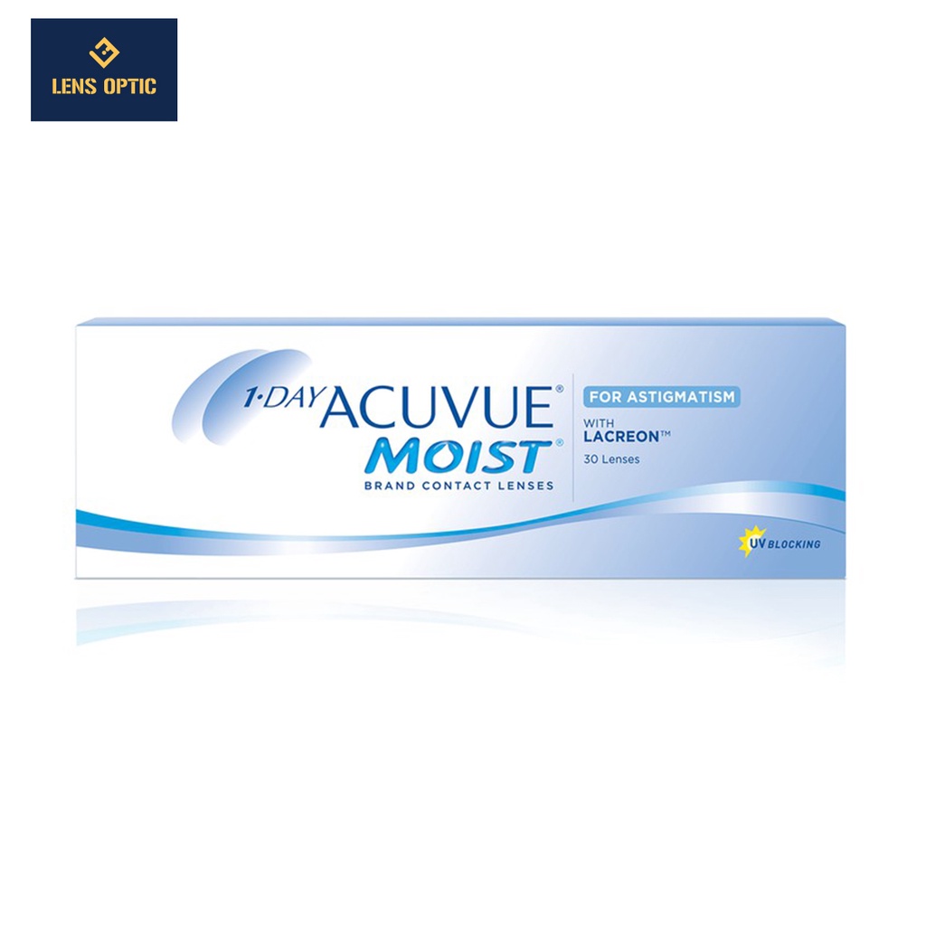 Kính áp tròng loạn thị 1 ngày ACUVUE Moist for Astigmatism - Lens Optic