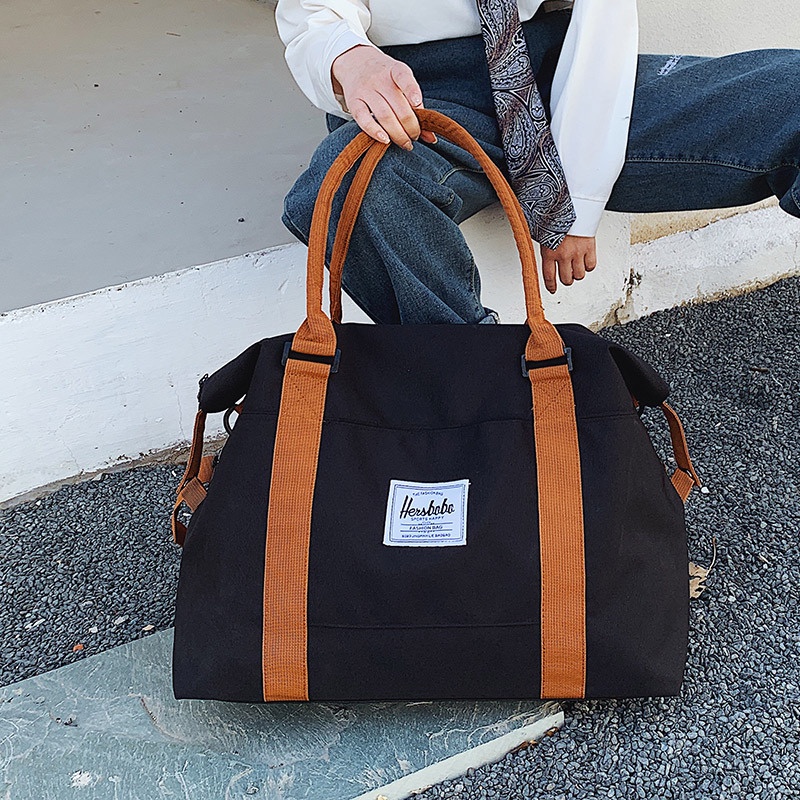 Túi du lịch dung tích lớn có thể gấp lại tiện dụng cho nam và nữ