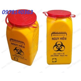 [GIÁ SẬP SÀN ] HỘP AN TOÀN Y TẾ BẰNG NHỰA 1,5L