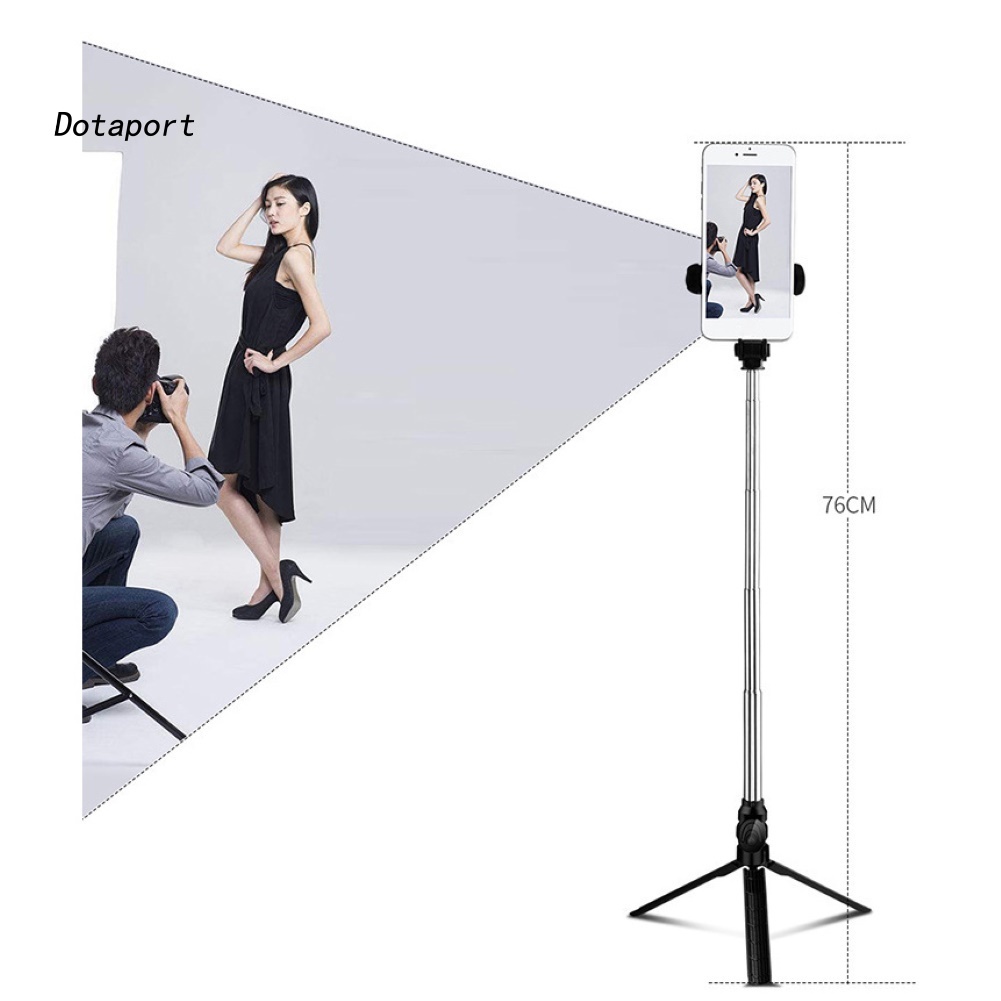 Gậy Selfie Xoay 360 Độ Kết Nối Bluetooth Cho Điện Thoại | BigBuy360 - bigbuy360.vn