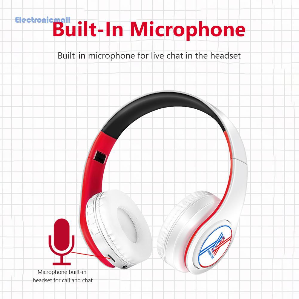 Tai Nghe Trùm Đầu Bluetooth 5.0 3.5mm Âm Thanh Hay