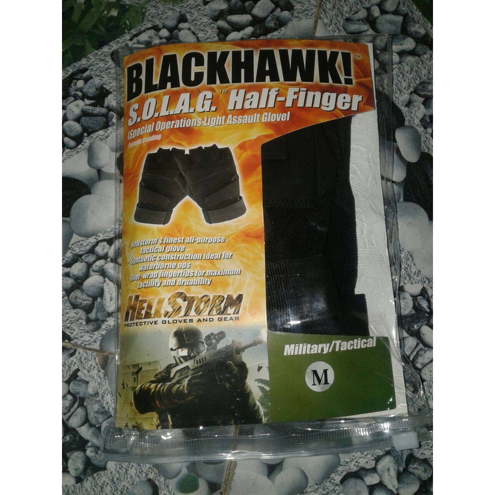 Găng Tay Chiến Thuật Black Hawk / Battle Wolf Cụt Ngón