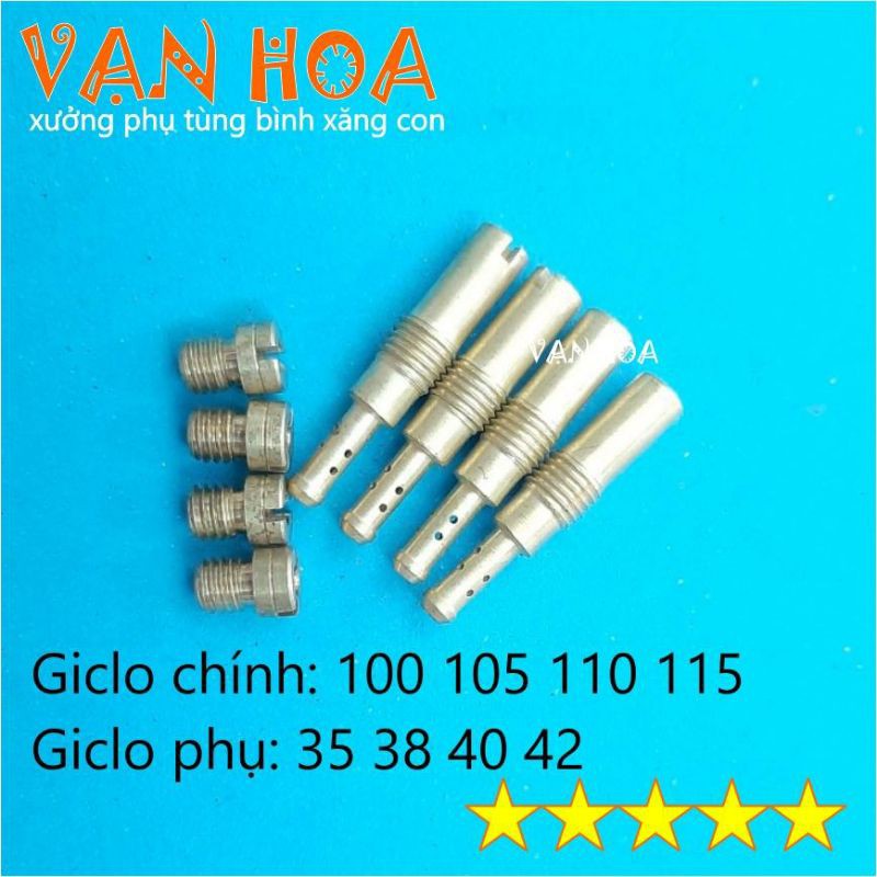 Bộ 8 Vít Lưa Bình Bông Mai 150/ LS135/ Nova 125