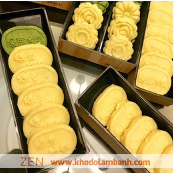 Hộp nhựa đựng 6 bánh dứa/bánh quy