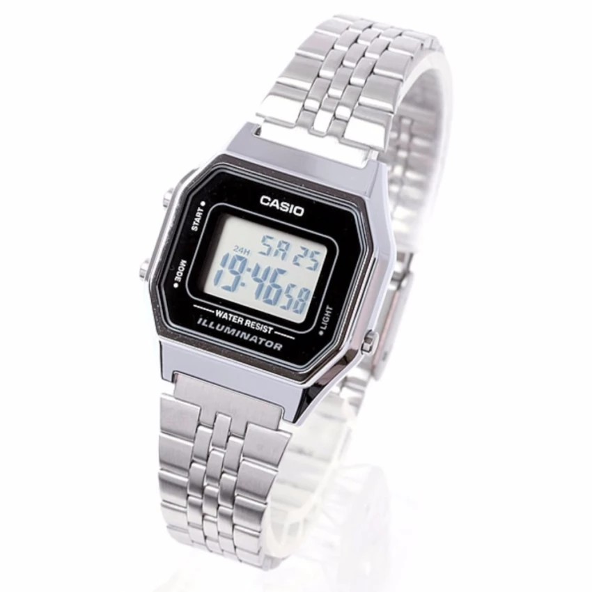 Đồng hồ nữ dây kim loại Casio chính hãng Anh Khuê LA680WA-1DF