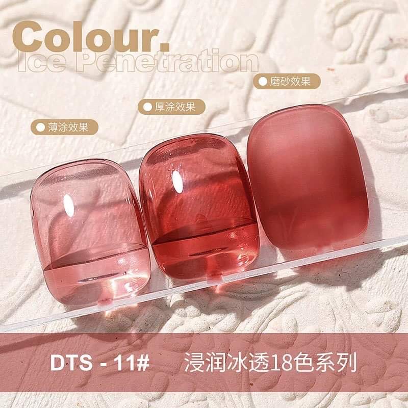 Sơn gel thạch As mã DTS set 18 chai dung tích 15ml