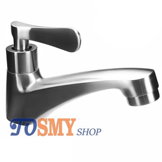 Vòi rửa mặt lavabo lạnh inox sus304 lvi01