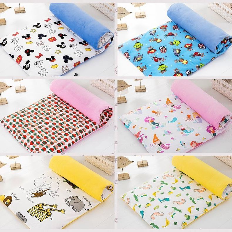 Vỏ nệm trẻ em 100% cotton có thể tháo rời và giặt được / cộng với bằng nhung dành cho kích thước đầy đủ