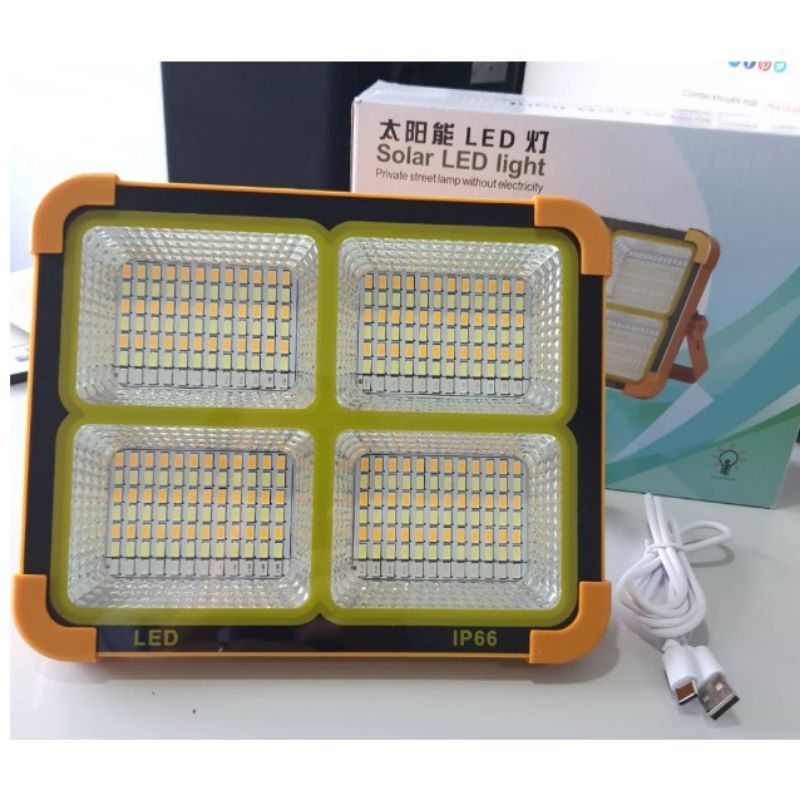 Đèn Pha Tích Điện Năng Lượng Mặt Trời D8