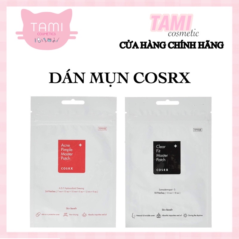 [ Chính Hãng ] Dán Mụn Cosrx Acne Pimple Master Patch / Clear Fit Master Patch