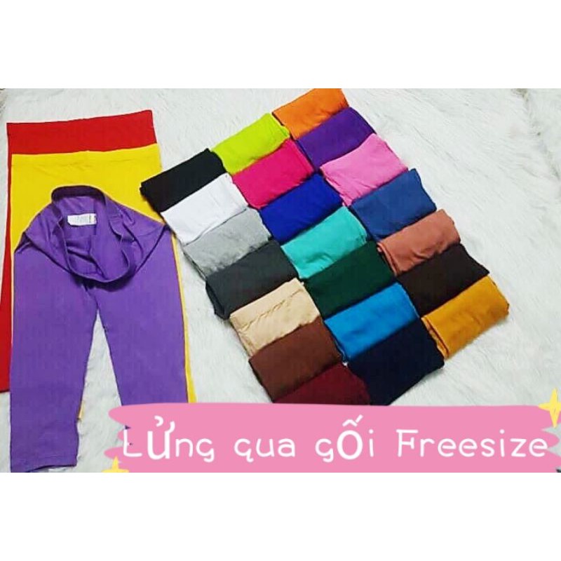 QUẦN LEGGING THÁI RAINBOW - QUẦN LỬNG CÓ 2 SIZE