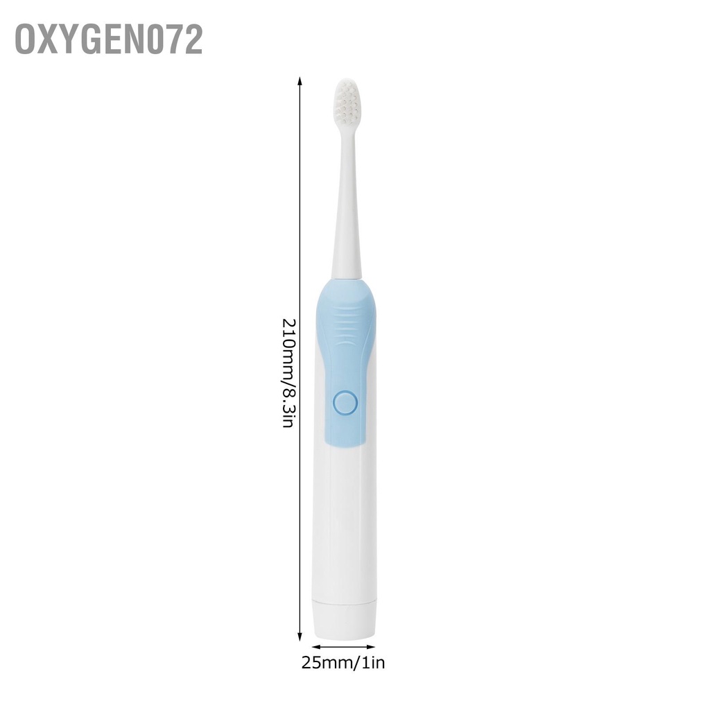 Oxygen072 Bàn chải đánh răng điện không thấm nước Bộ bàn làm sáng hoàn toàn tự động cho người lớn