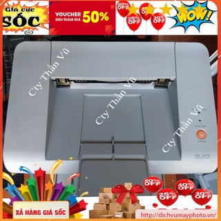 Máy in laser đen trắng a4 samsung ml 2010 cũ đẹp tốc độ in nhanh bảo hành ineco