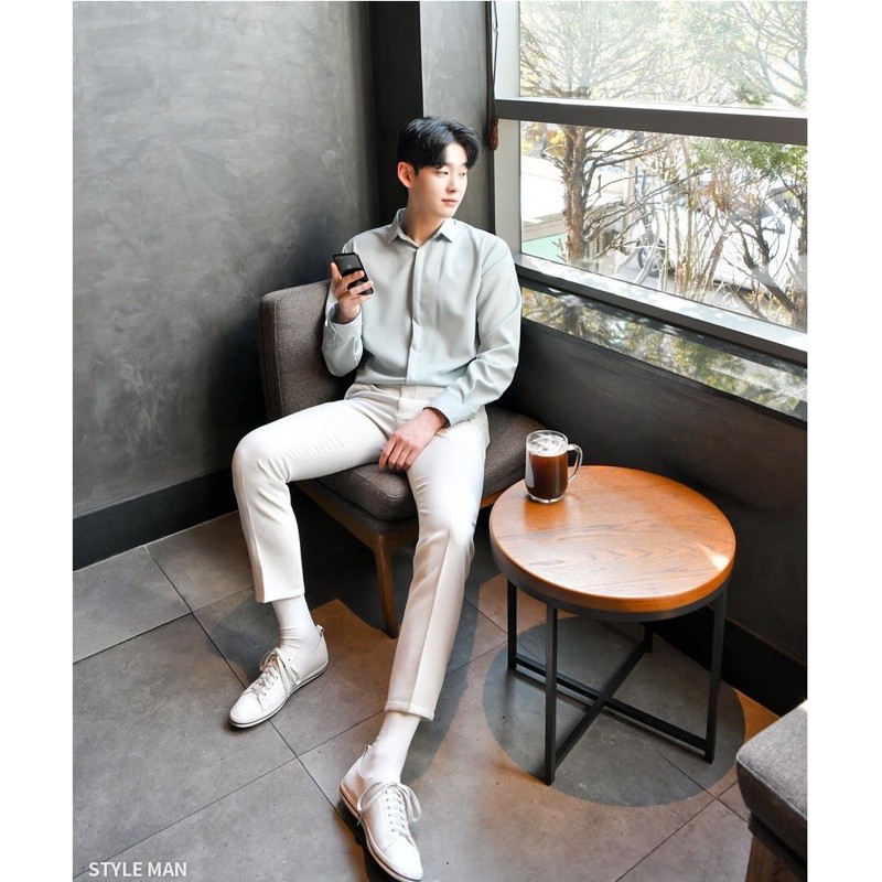 Áo sơ mi From rộng UNISEX Su hướng trẻ