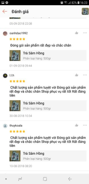 Tri ân_Trà Sam Hồng mua 3 tặng 1 gói 200gr