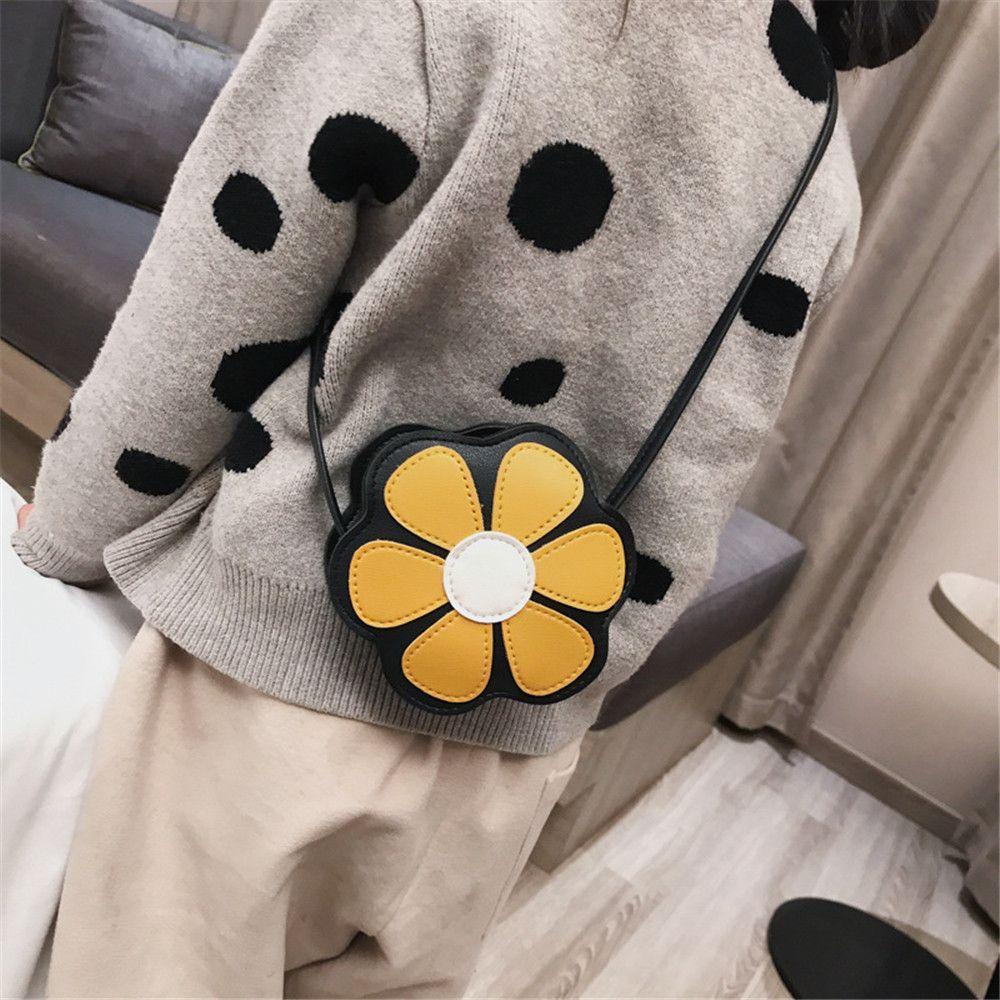 Túi Xách Mini Họa Tiết Hoa Hướng Dương Thời Trang Dành Cho Bé