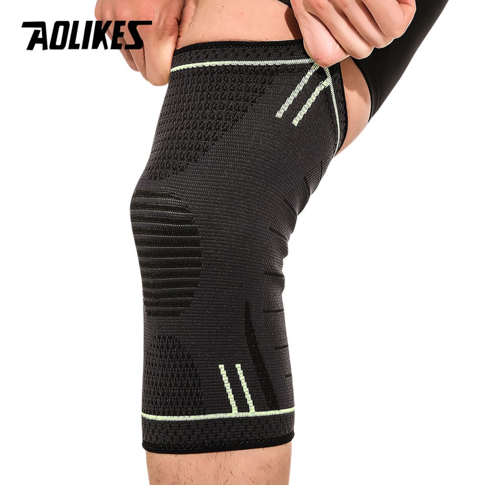 AOLIKES 1 Đai Quấn Bảo Vệ Đầu Gối Hỗ Trợ Giảm Đau Khớp Khi Chơi Thể Thao