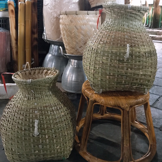 GIỎ TRE ĐAN THỦ CÔNG