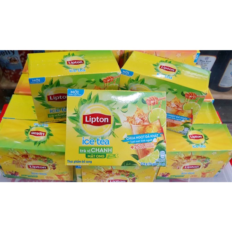 TRÀ LIPTON CHANH HÒA TAN