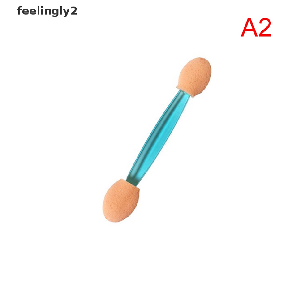 [Hàng mới về] Set 10 cọ trang điểm mắt hai đầu sử dụng một lần tiện lợi