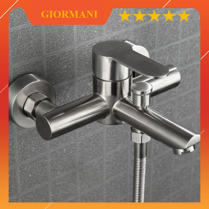 Sen tắm, Cụm sen tắm nóng lạnh Inox 304 SNL906 cao cấp kèm chân chữ Z