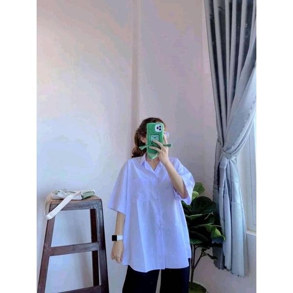 [Mã 11FASHIONSALE1 giảm 10K đơn 50K] Sơ mi đi học nhà trồng | BigBuy360 - bigbuy360.vn