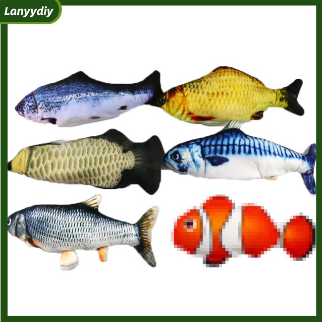 Đồ Chơi Con Cá Nhảy Nhồi Bông 3d Sống Động Giảm Căng Thẳng