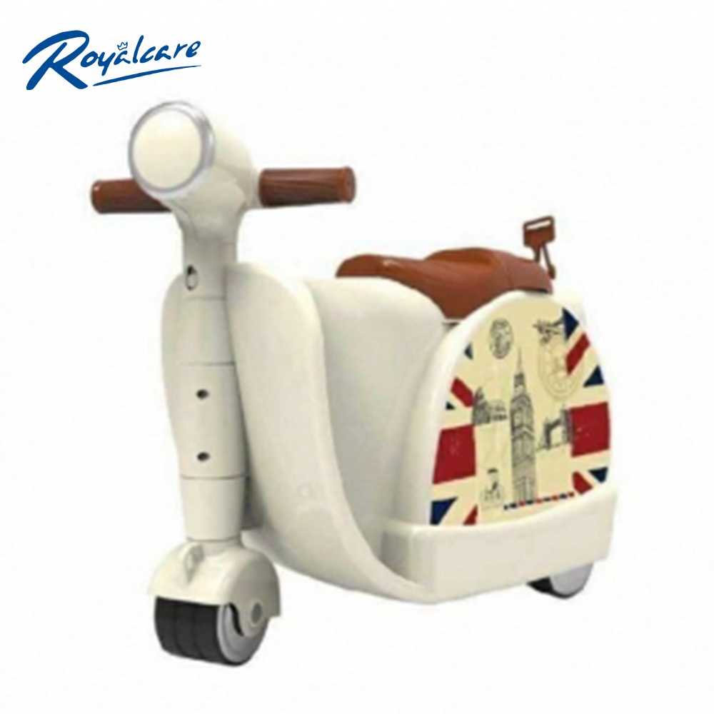 Vali kéo kiêm xe chòi chân xe Vespa dễ thương cho bé  Royalcare