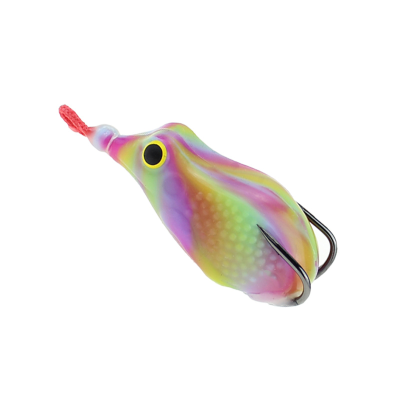 Mồi Câu Cá Giả Hình Ếch Kèm Móc Câu Mềm 4cm 9g