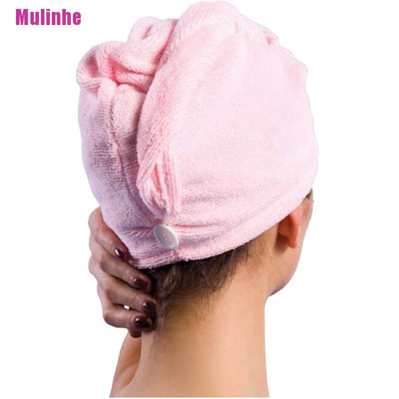 Khăn Quấn Khô Tóc Bằng Sợi Micro Tiện Dụng Cho Spa