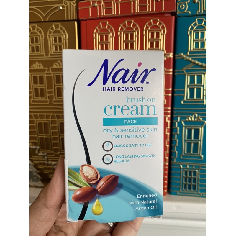 Nair tẩy lông trên mặt 50ml Face Hair Remover